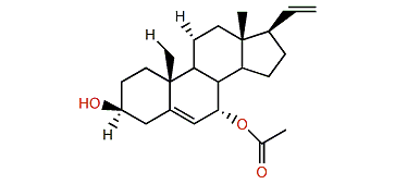 Pregna-5,20 diene-3b,7a-diol 7a-acetate